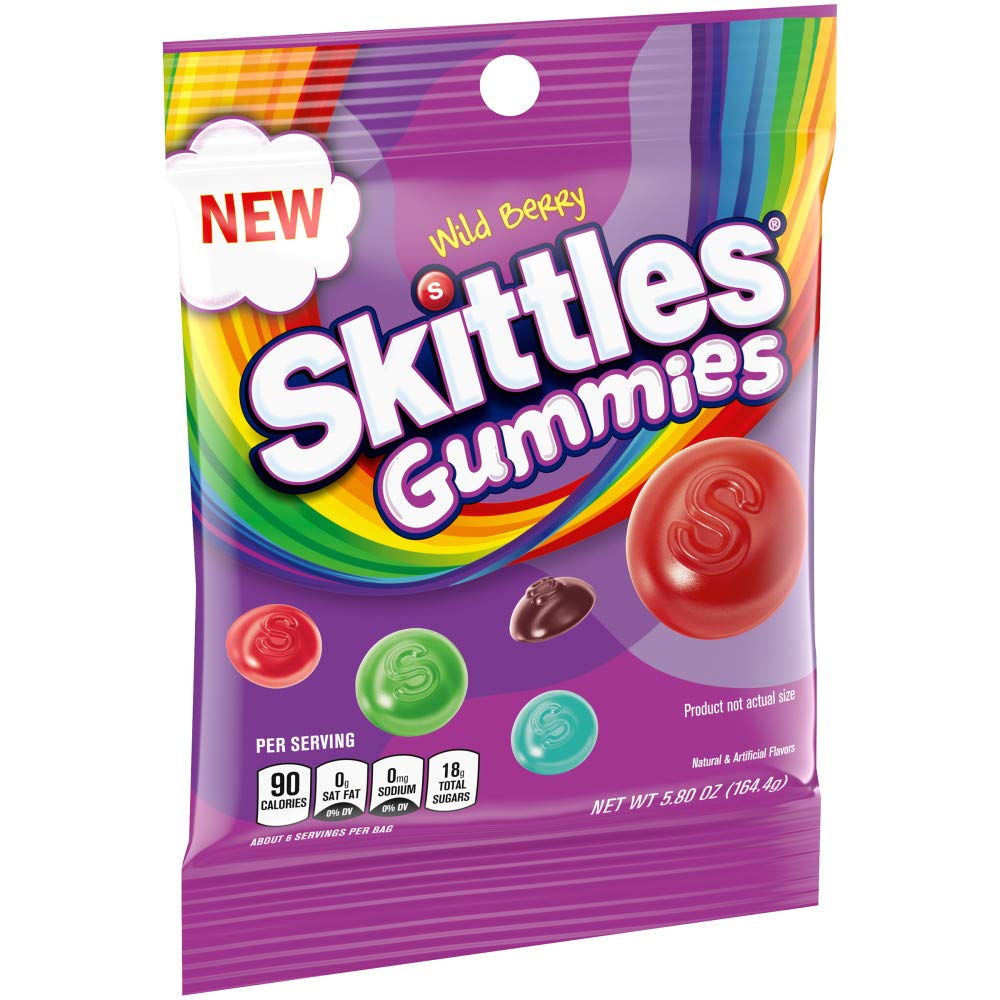 SKITTLES Wild Berry Gummy Candy