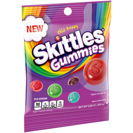 SKITTLES Wild Berry Gummy Candy