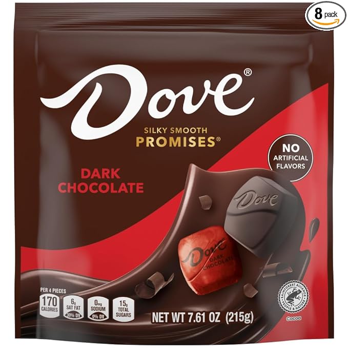 DOVE PROMISES Dark Chocolate Candy