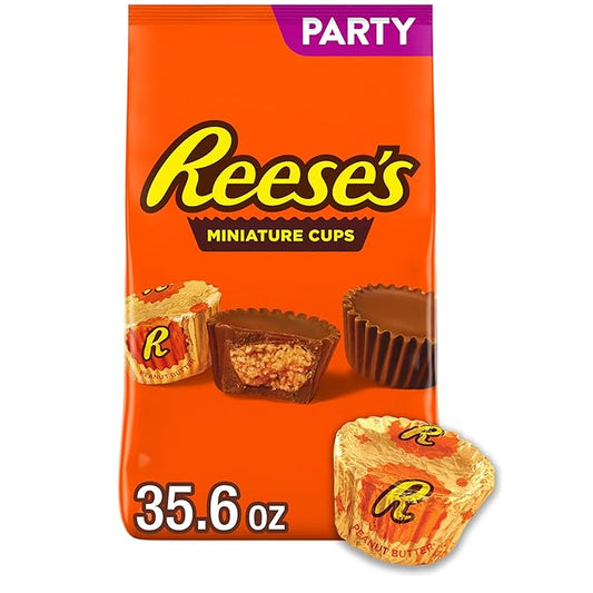REESE'S Miniatures Milk Chocolate Peanut Butter Cups 35.06 oz