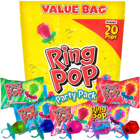Ring Pop Halloween Bulk Variety Candy